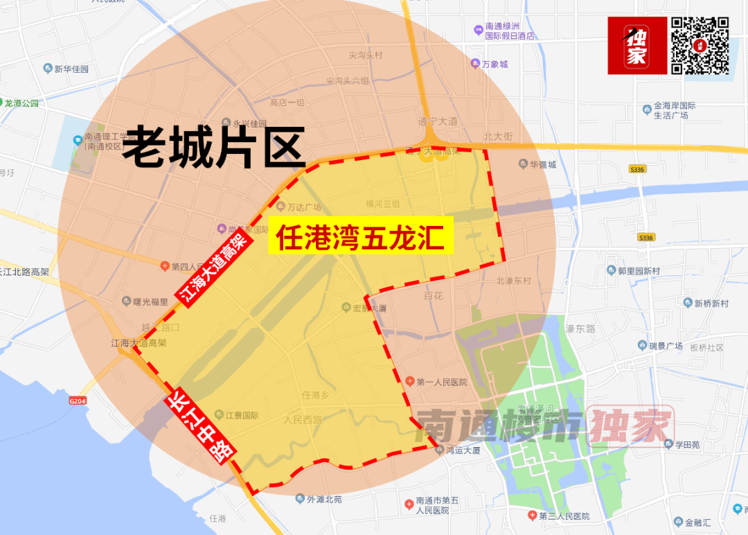 超清晰!南通各板块最新划分详解,10张图读懂未来
