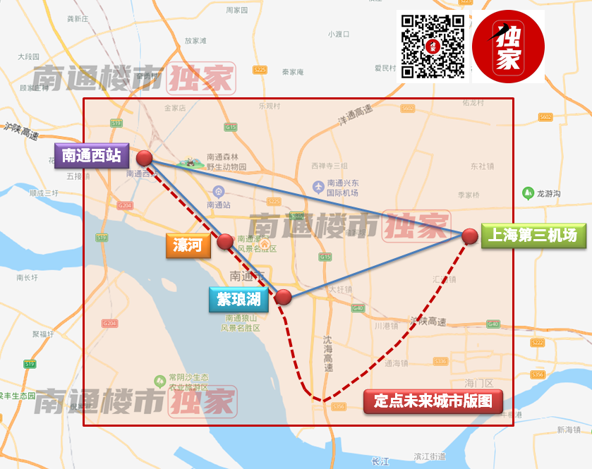 地铁1号线,将 南通西站,濠河,紫琅湖,市北高新区紧密相连, 贯穿城市