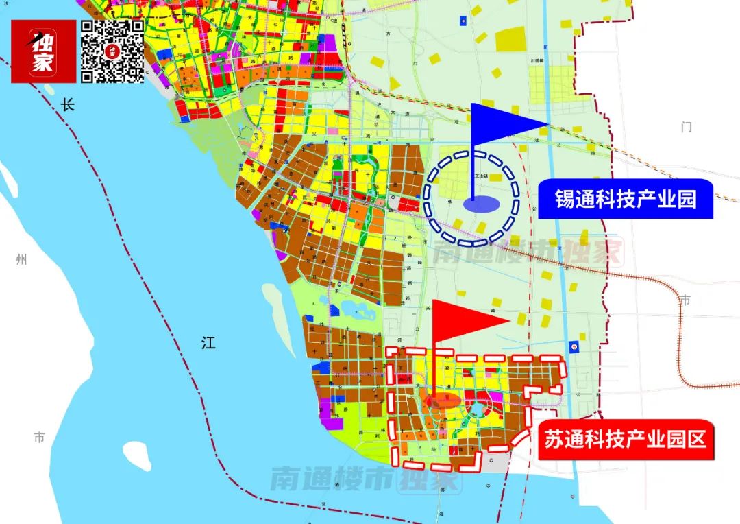 超清晰!南通各板块最新划分详解,10张图读懂未来