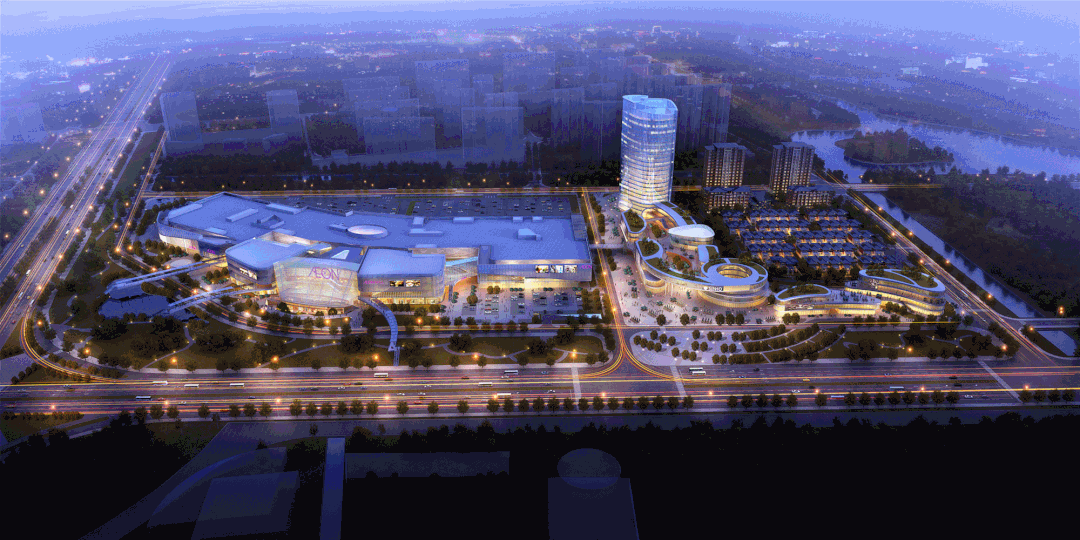 开发区最大的商业综合体永旺梦乐城② 星湖城市广场(在建),世茂广场